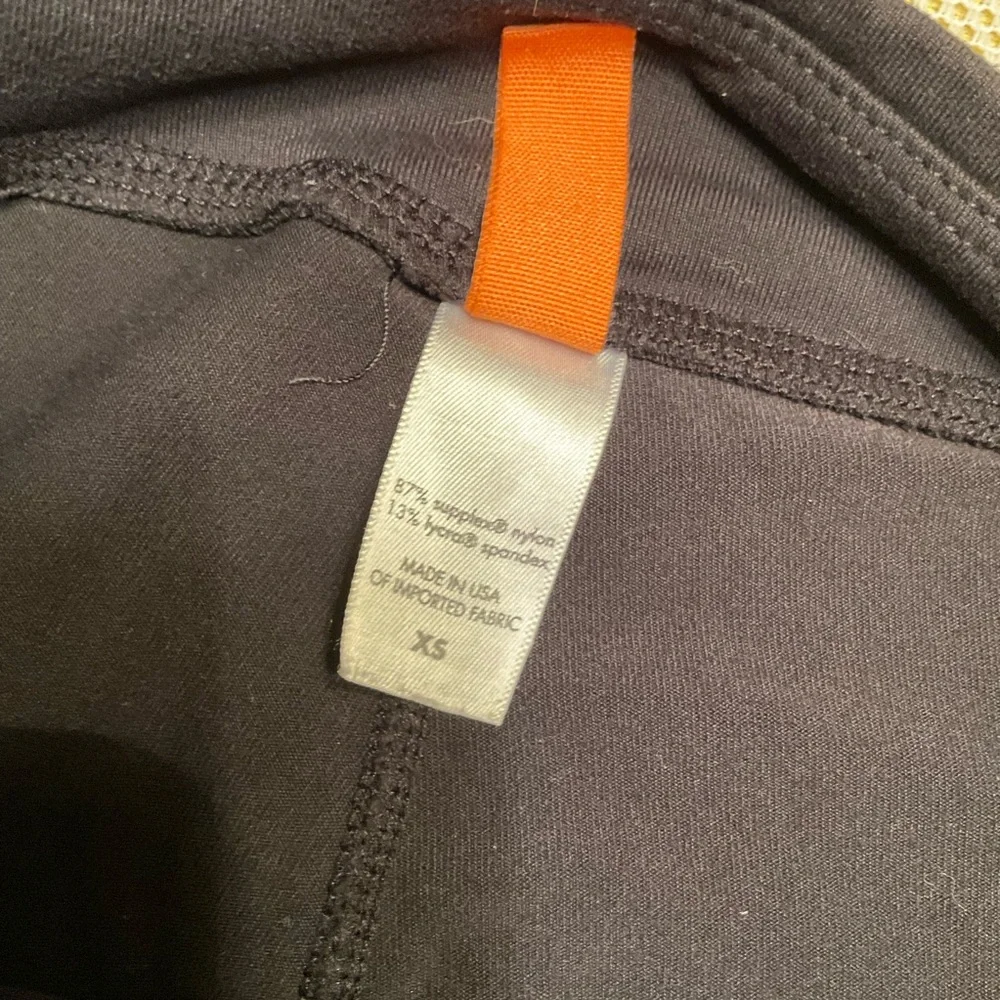 Lucy Workout Leggings, Black Recycled Lucy Performance Leggings Yoga Pants, Sz S - Picture 7 of 16